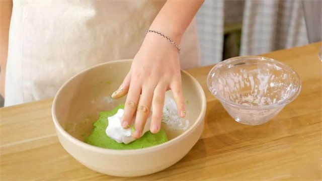 鲜奶青团的做法