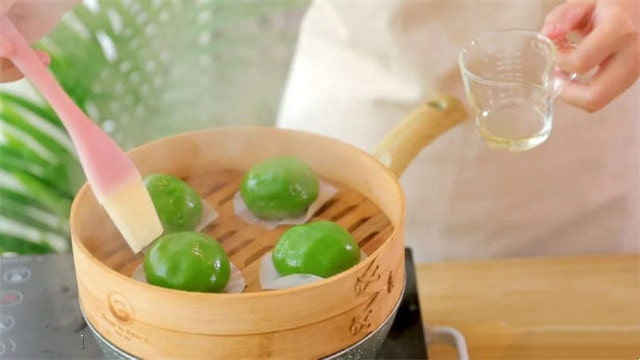 鲜奶青团的做法