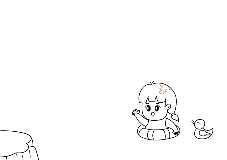 防溺水手抄报图片简单好画