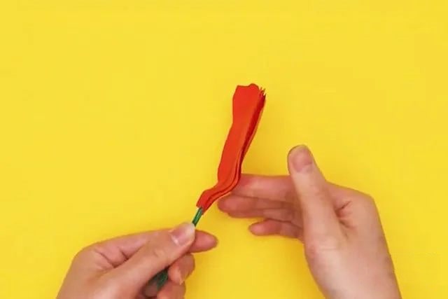 幼儿园母亲节手工制作立体郁金香