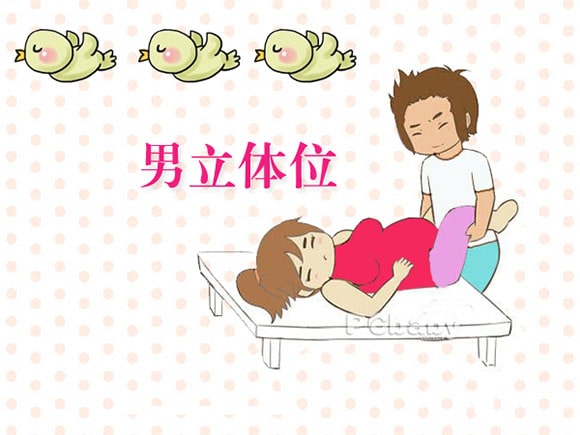 怀孕期间同房姿势图