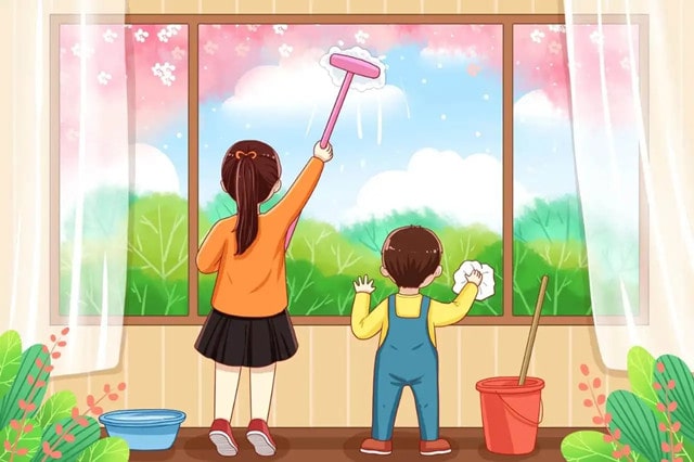 培养孩子做家务应注意的问题