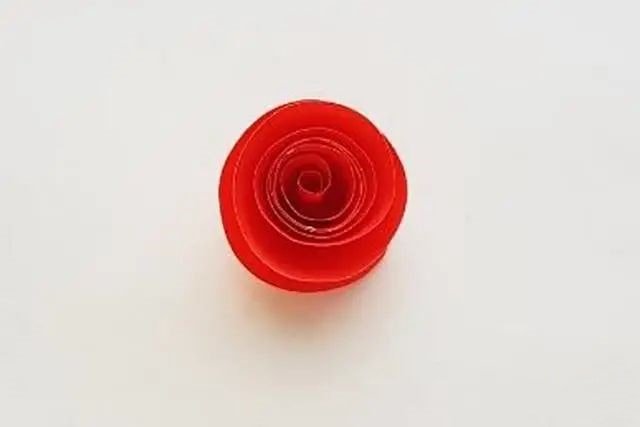 母亲节手工：剪纸制作心形拼贴3D纸花朵