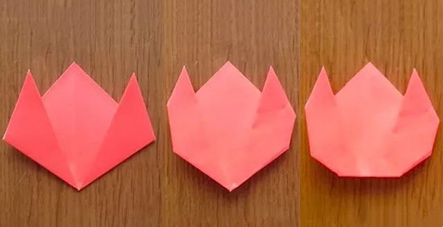 幼儿园母亲节手工制作郁金香的折法