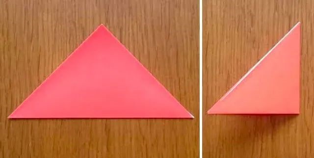 幼儿园母亲节手工制作郁金香的折法