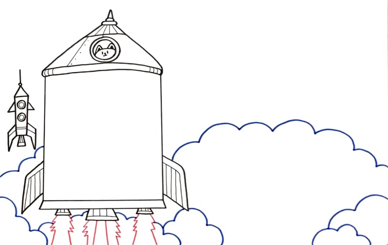 航天手抄报图片教程