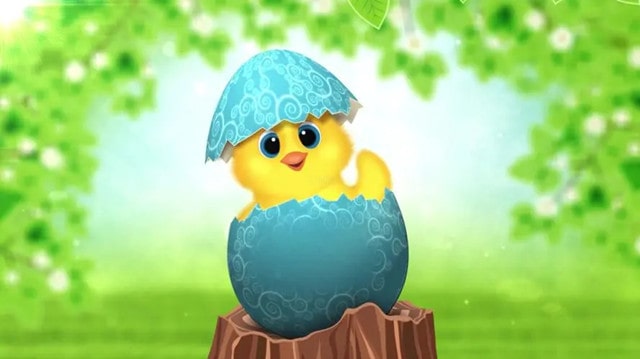 幼儿园大班音乐教案《小鸡出壳》