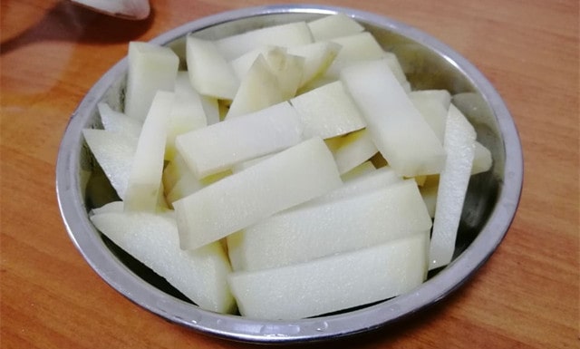 空气炸锅食谱土豆火腿饼的做法