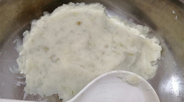 空气炸锅食谱土豆火腿饼的做法