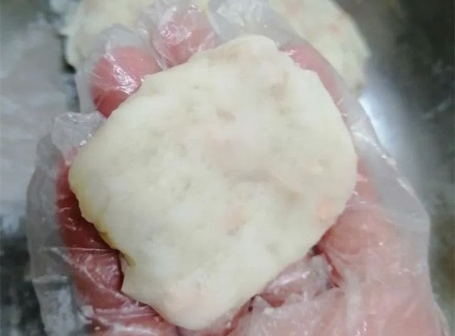 空气炸锅食谱土豆火腿饼的做法