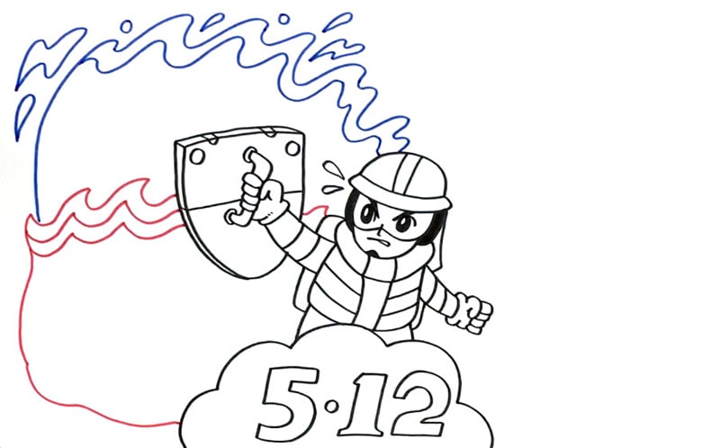 防灾减灾的手抄报图片简单又漂亮