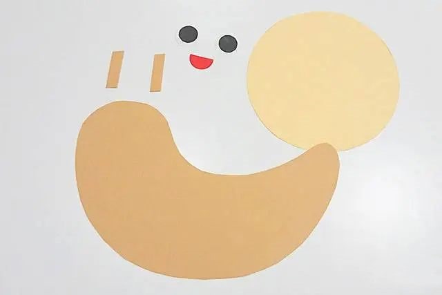 幼儿手工制作纸蜗牛