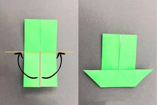 儿童四叶草折纸的折法