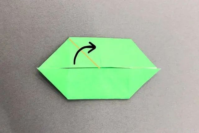 儿童四叶草折纸的折法