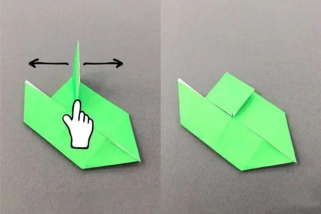 儿童四叶草折纸的折法