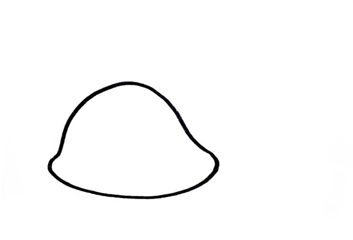 海滩边的小乌龟简笔画图片