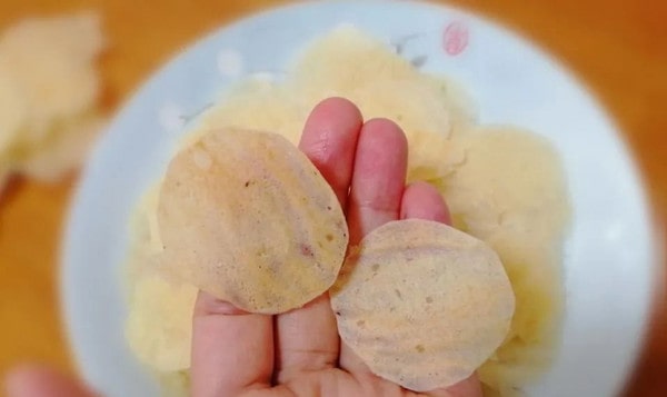 烤箱食谱香脆烤薯片