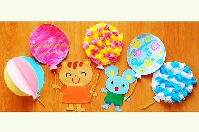 六一儿童节气球装饰教室手工制作