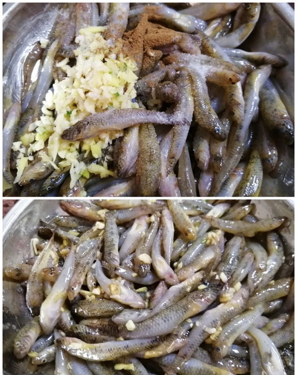 空气炸锅食谱酥脆炸小河鱼