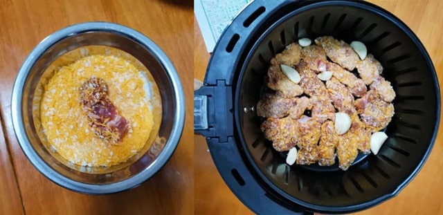 空气炸锅食谱蒜香酥排骨的做法