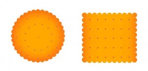 幼儿园小班数学教案《区分方形和圆形》