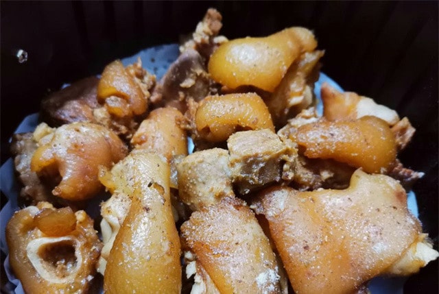 空气炸锅食谱麻辣烤猪蹄
