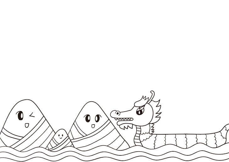 端午节手抄报图片怎么画简单漂亮