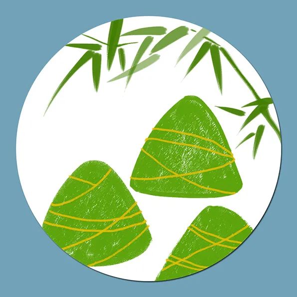 端午节图片儿童画《万水千山粽是情》