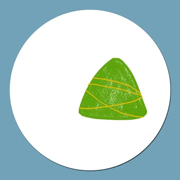 端午节图片儿童画《万水千山粽是情》