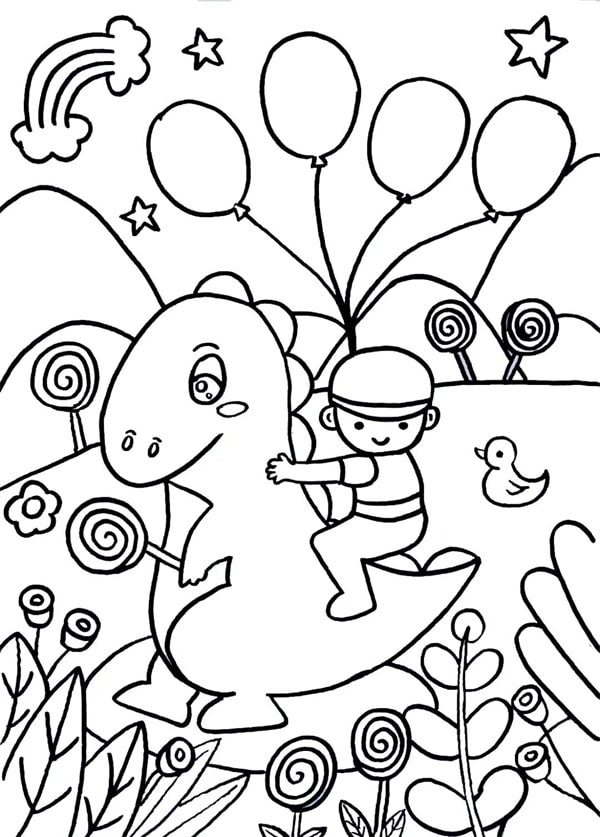 关于六一儿童节的画《快乐童年》