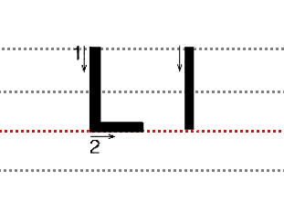 26个英文字母的正确书写格式