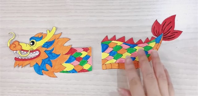 端午节手工制作舞龙
