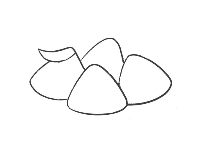 端午节粽子图片简笔画可爱