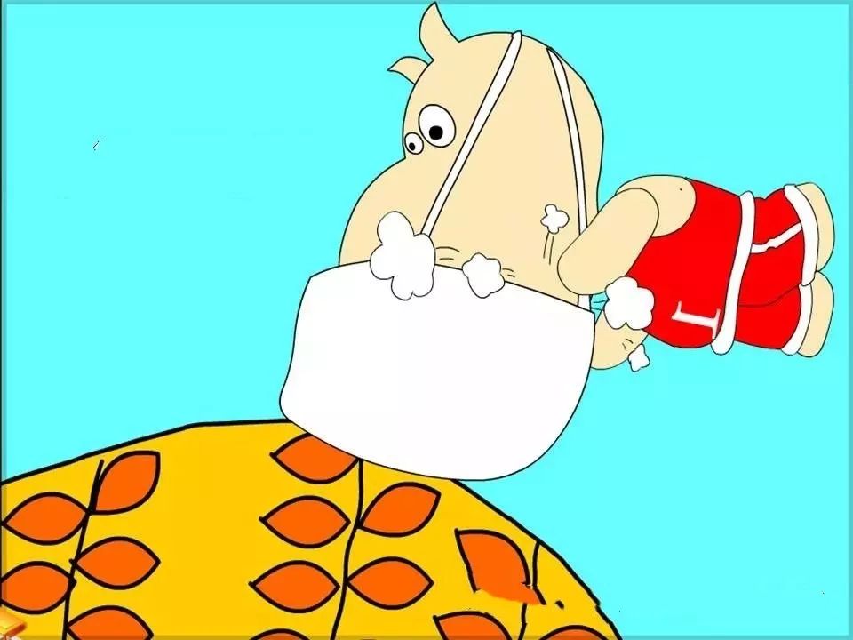 《小河马的大口罩》教孩子讲卫生不感冒