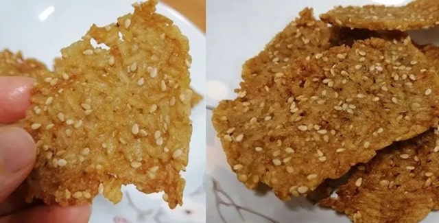 空气炸锅食谱香脆米饭锅巴的做法