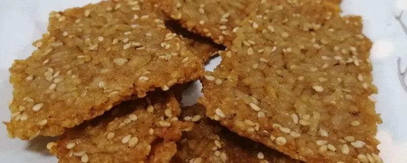空气炸锅食谱香脆米饭锅巴的做法