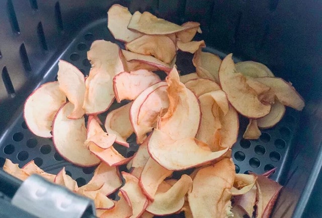 空气炸锅食谱苹果干的做法