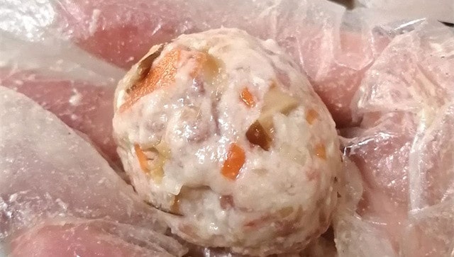 空气炸锅食谱豆腐肉丸子的做法