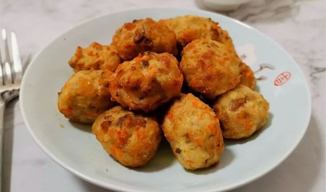 空气炸锅食谱豆腐肉丸子的做法