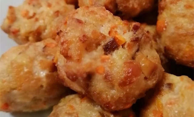 空气炸锅食谱豆腐肉丸子的做法