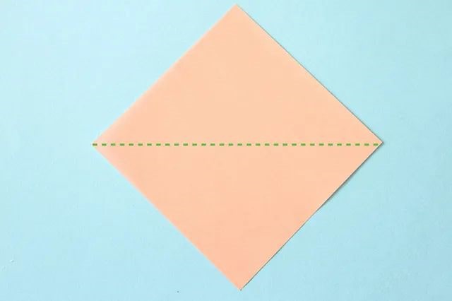 夏天折纸手工简单蝉的步骤