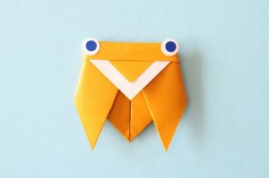 夏天折纸手工简单蝉的步骤