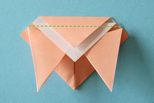 夏天折纸手工简单蝉的步骤