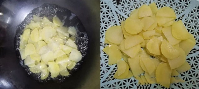 空气炸锅食谱孜然洋葱土豆片的做法