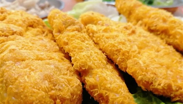 空气炸锅食谱香酥大鸡排的做法