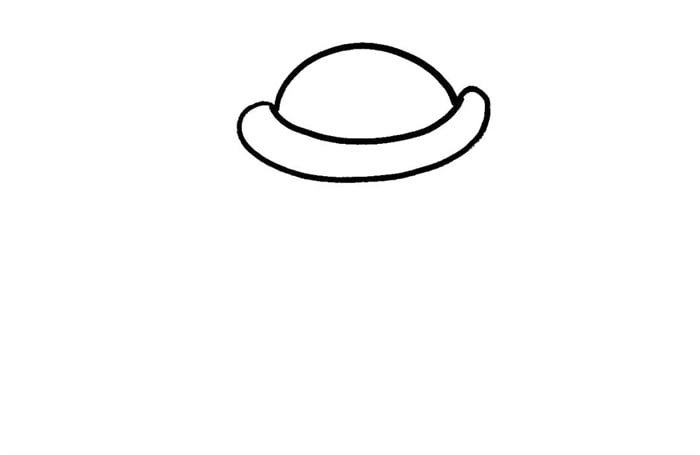 小丑人物头像简笔画步骤图片