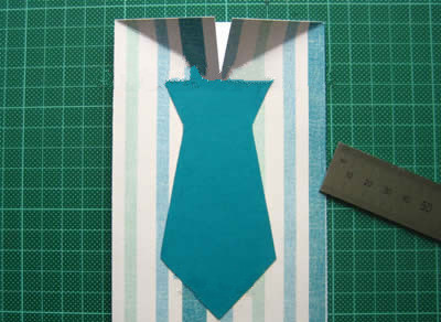 幼儿园父亲节手工制作：爸爸的领带