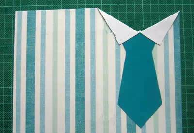 幼儿园父亲节手工制作：爸爸的领带