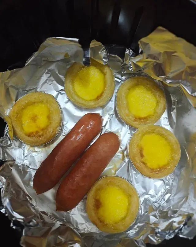 空气炸锅烤蛋挞的做法