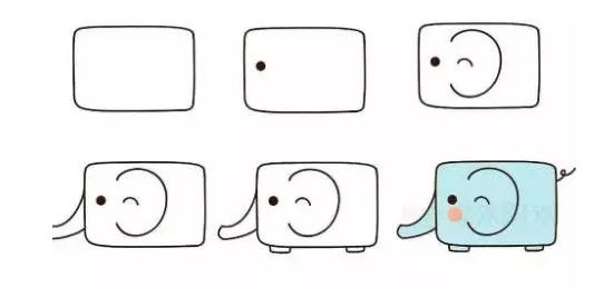 简笔画大全 小动物